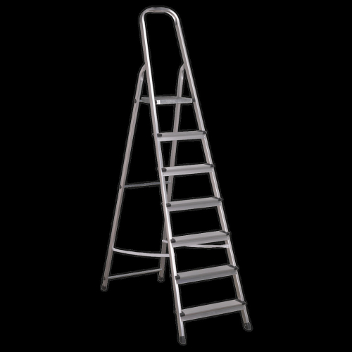 Sealey Aluminium Step Ladder 7-Tread EN 131