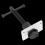 Sealey Brake Wind-Back Tool - Low Profile - VAG 1