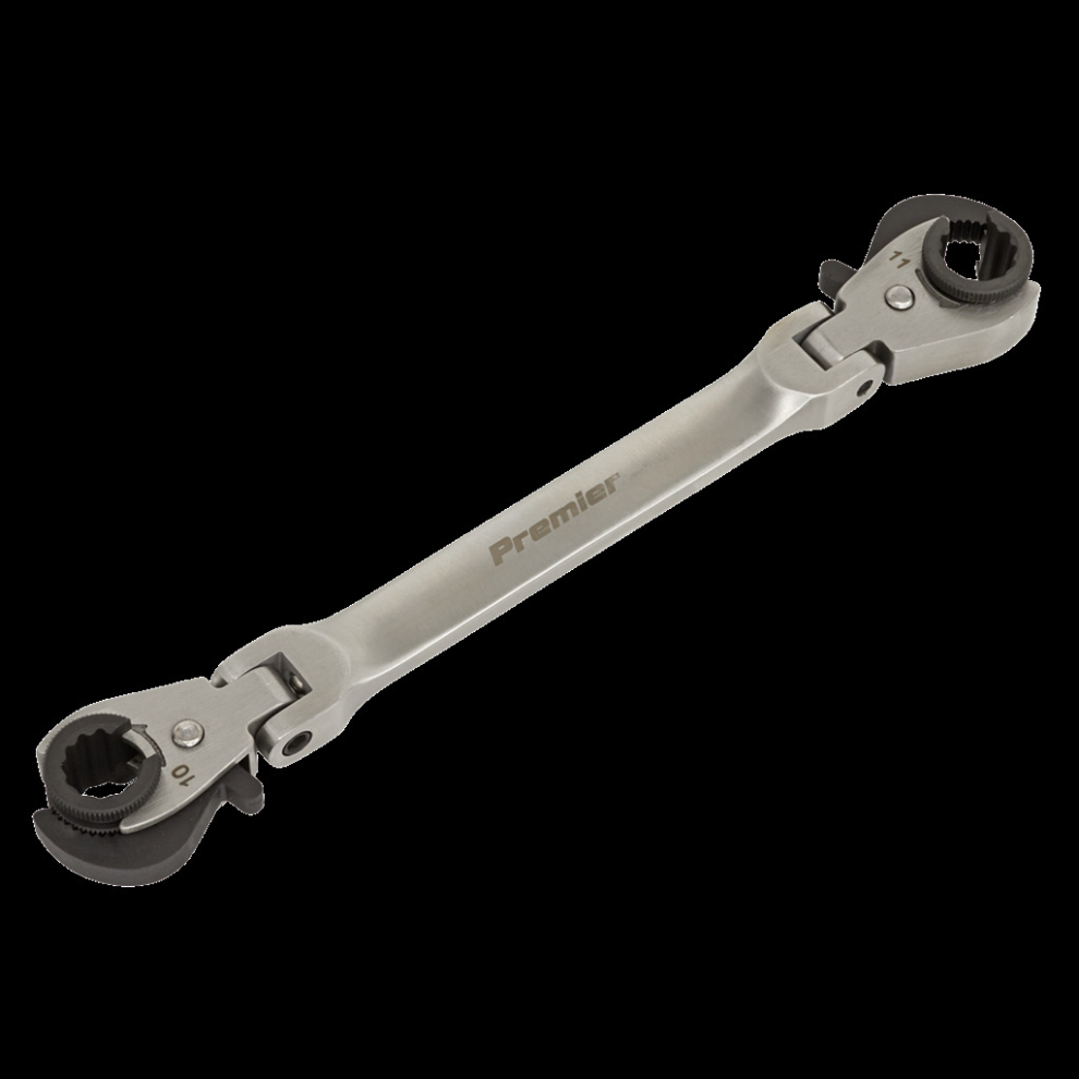 Brake Pipe Spanner Ratcheting 10 x 11mm