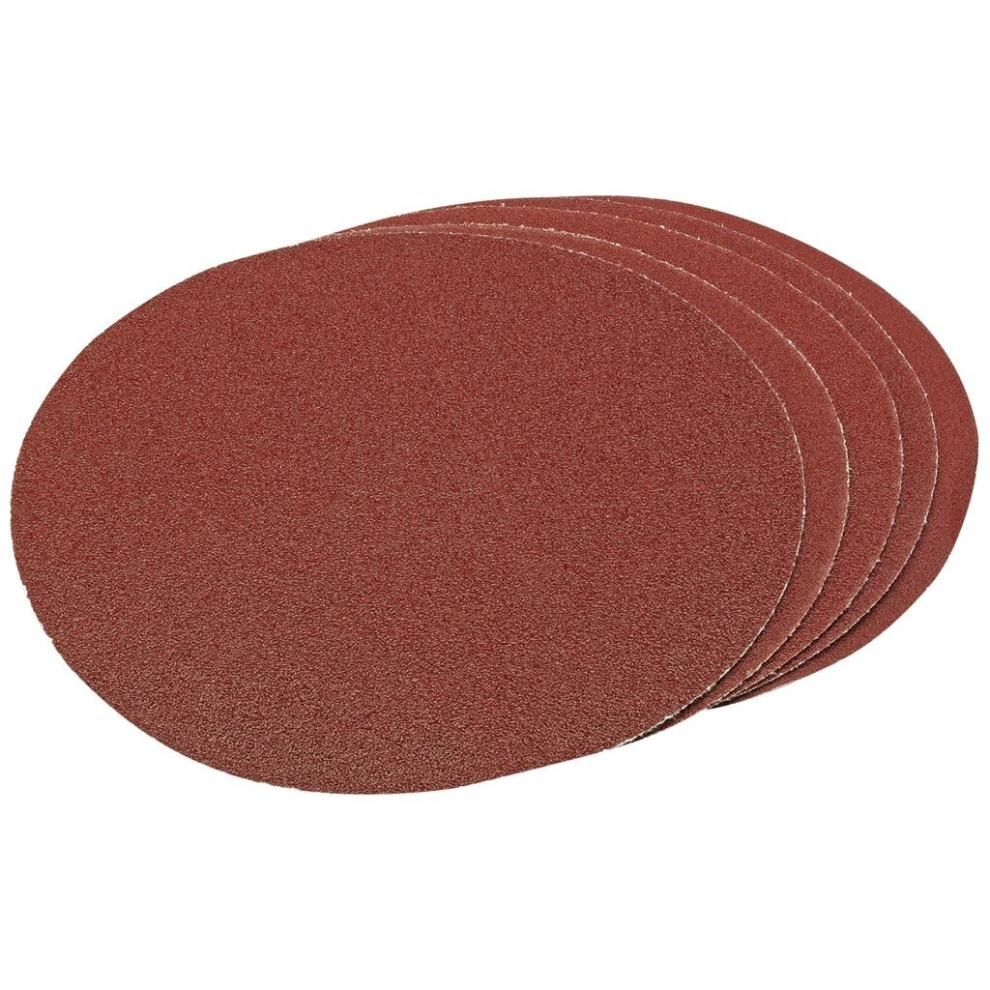 Assorted Hook and Eye Backed Aluminium Oxide, 200mm (Pack of 5)