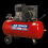 Sealey Air Compressor 100L Belt Drive 3hp with Cast Cylinders & Wheels 1