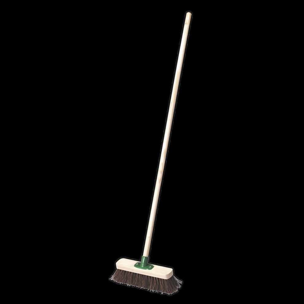Broom 12"(300mm) Stiff/Hard Bristle