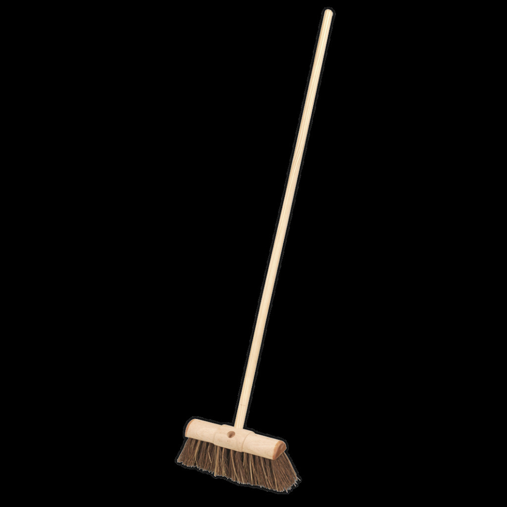 Broom 13"(325mm) Stiff/Hard Bristle