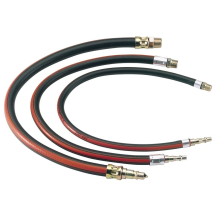 Air Line Whip Hose, 600mm, 1/4"" BSP