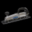 Sealey Air Long Bed Sander 400 x 70mm Twin Piston In-line 1
