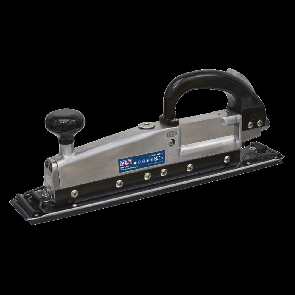 Air Long Bed Sander 400 x 70mm Twin Piston In-line