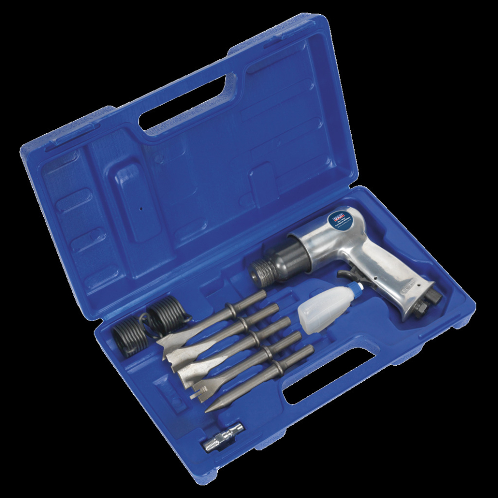 Air Hammer Kit with Chisels Medium Stroke