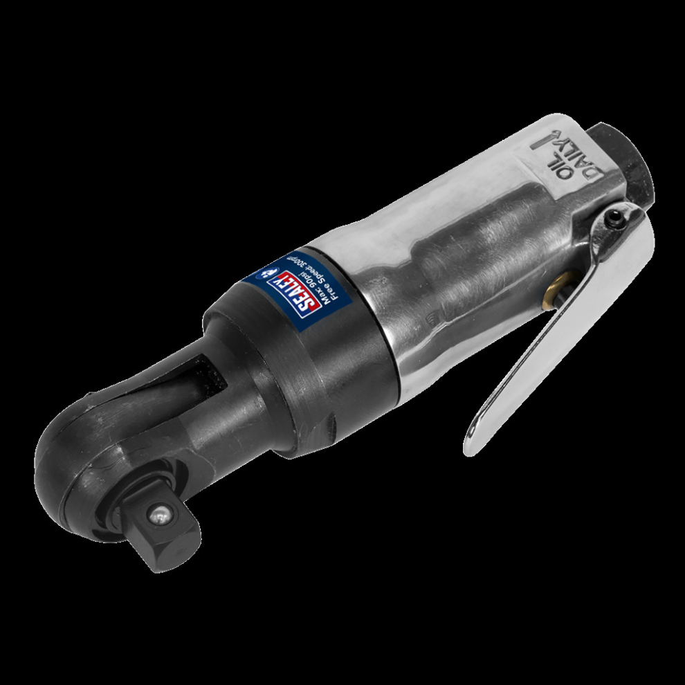 Air Ratchet Wrench 3/8"Sq Drive Super Stubby