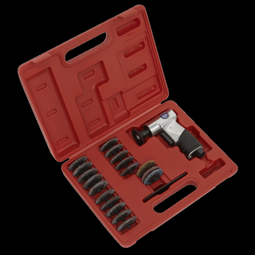 Sealey Air Mini Sander Kit 50mm 35pc