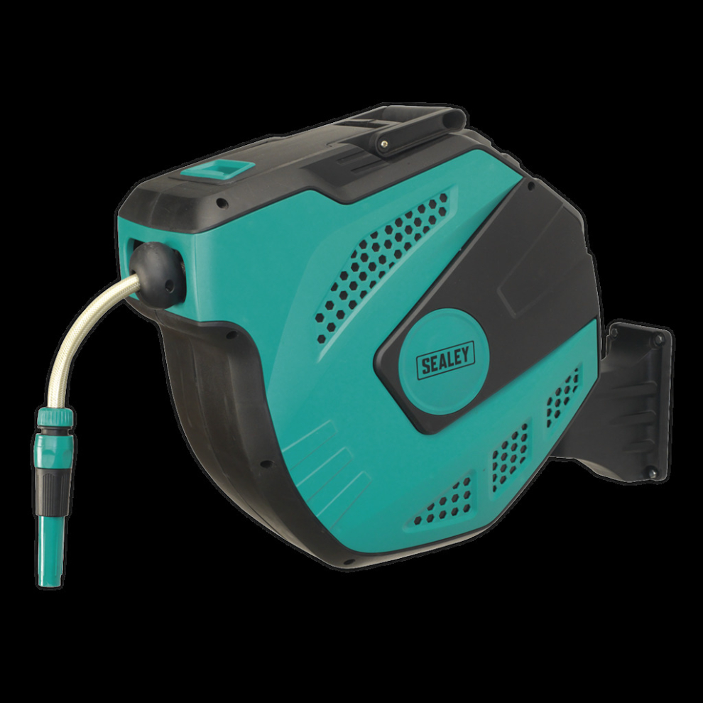 Sealey Auto-Rewind Control Garden Hose Reel 20M