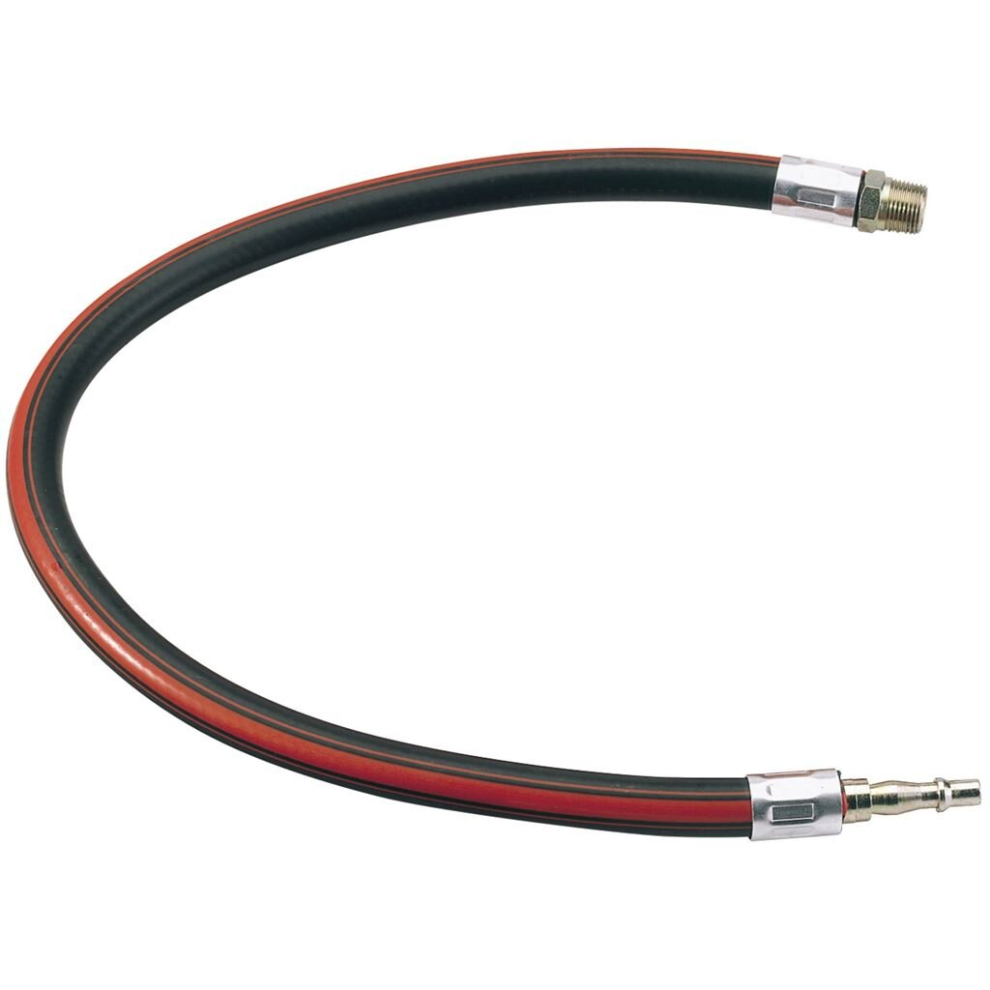 Air Line Whip Hose, 600mm, 3/8"" BSP