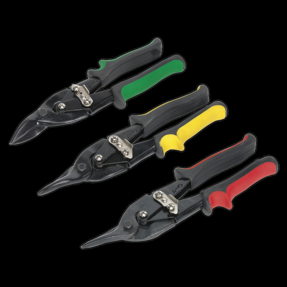 Aviation Tin Snips Set 3pc