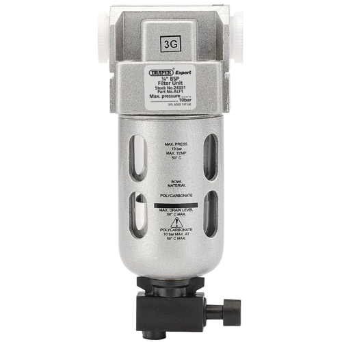 Draper 1/4"" BSP Filter Unit