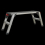 Sealey Aluminium Folding Platform 2-Tread EN 131-4 1