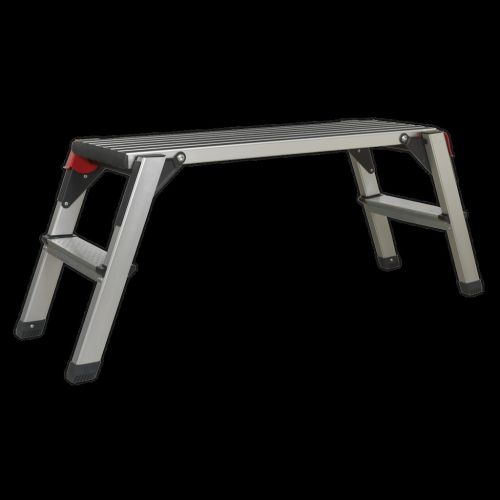 Sealey Aluminium Folding Platform 2-Tread EN 131-4