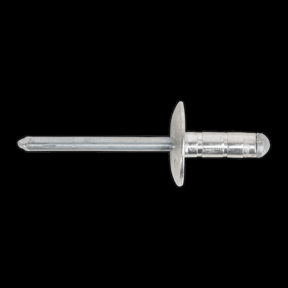 Aluminium Multi-Grip Rivet Large Flange Ø4.8 x 19mm Pack of 200-image-OPC-PSP2JD-NEW