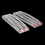 Sealey Aluminium Loading Ramps 680kg Capacity per Pair 1