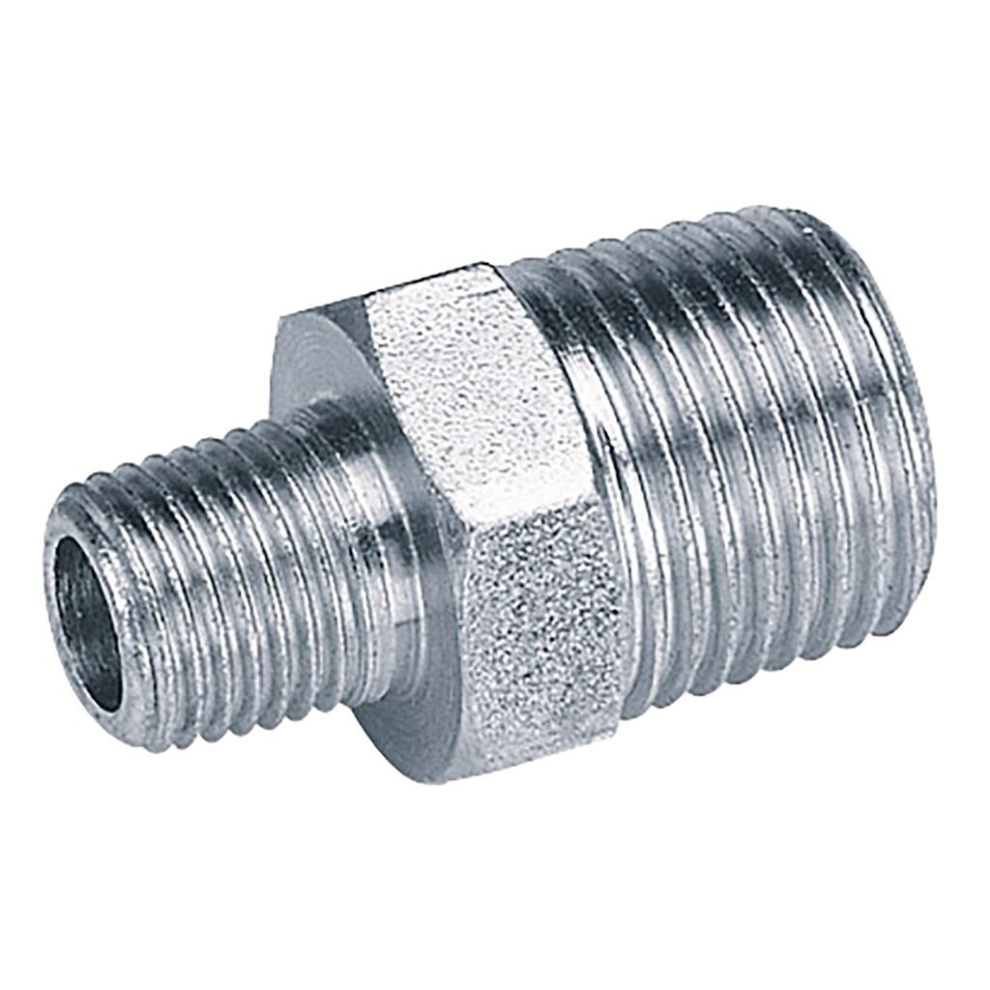 1/2"" Male To 1/4"" Male Bsp Taper Reducing Union (Pack Of 3) 5010559258697