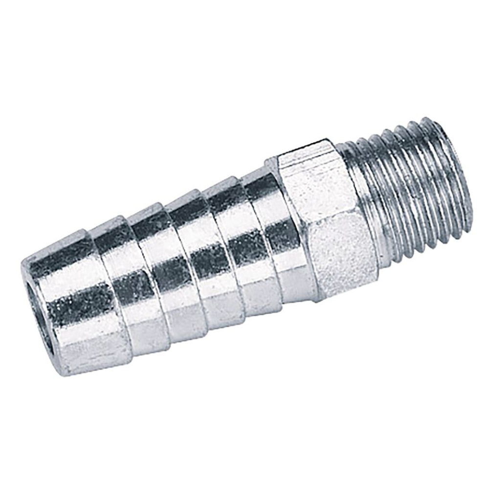 Draper 1/4"" Bsp Taper 1/2"" Bore Pcl Male Screw Tailpiece (Sold Loose)