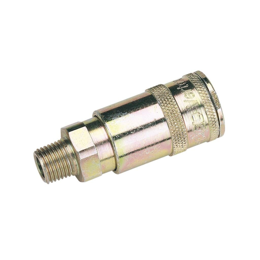 1/4"" Bsp Taper Male Thread Vertex Air Coupling 5010559514021