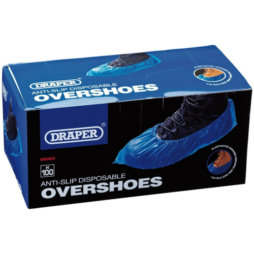 Draper Disposable Overshoe Covers (Box of 100)