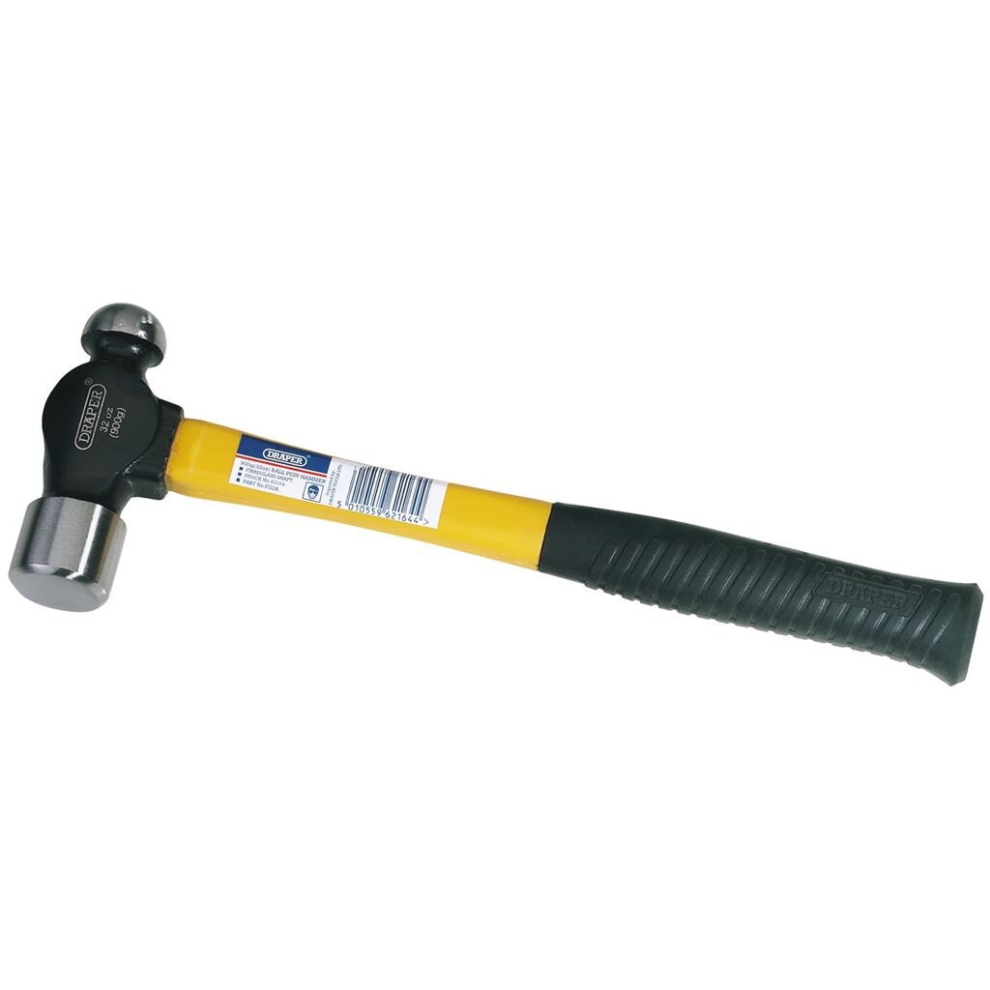 Draper Expert Ball Pein Hammer With Fibreglass Shaft, 900G/32Oz 5010559621644