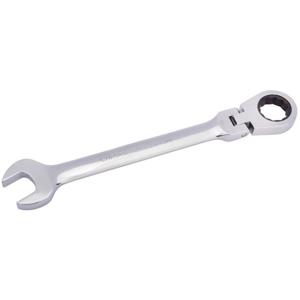 Draper 52024 HI-TORQ Metric Flexible Head Ratcheting Combination Spanner, 22mm - Image 8