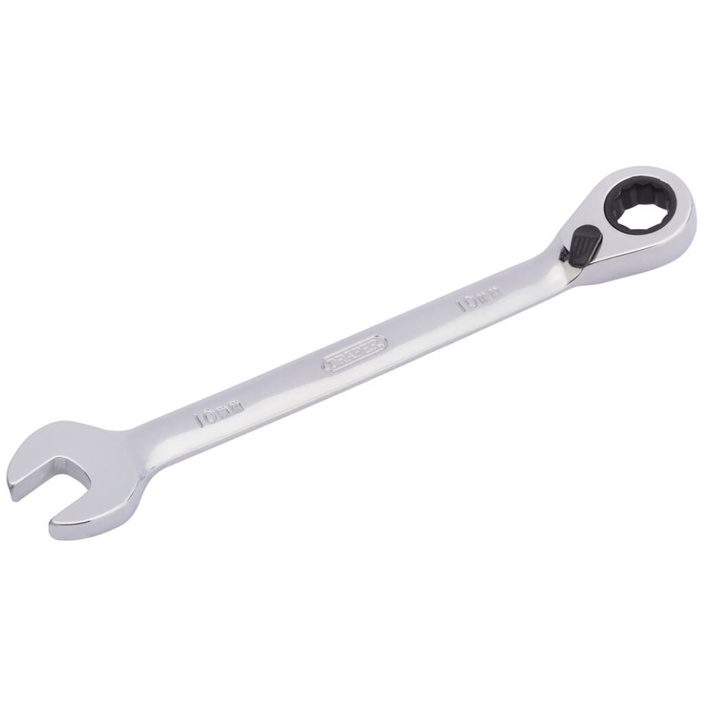 Draper HI-TORQ® Metric Reversible Ratcheting Combination Spanner, 10mm