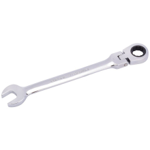 Draper HI-TORQ® Metric Flexible Head Ratcheting Combination Spanner, 15mm