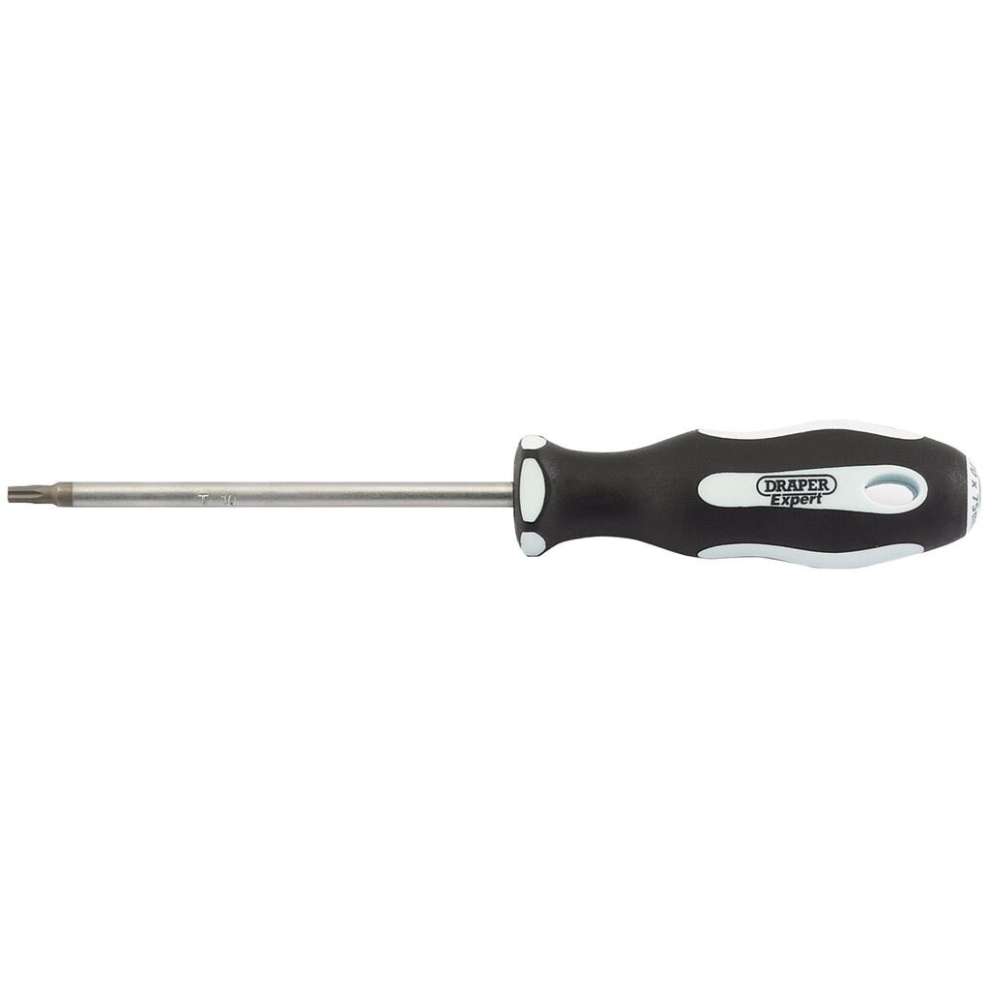 Draper TX-STAR® Security Soft Grip Screwdriver, T10T x 75mm