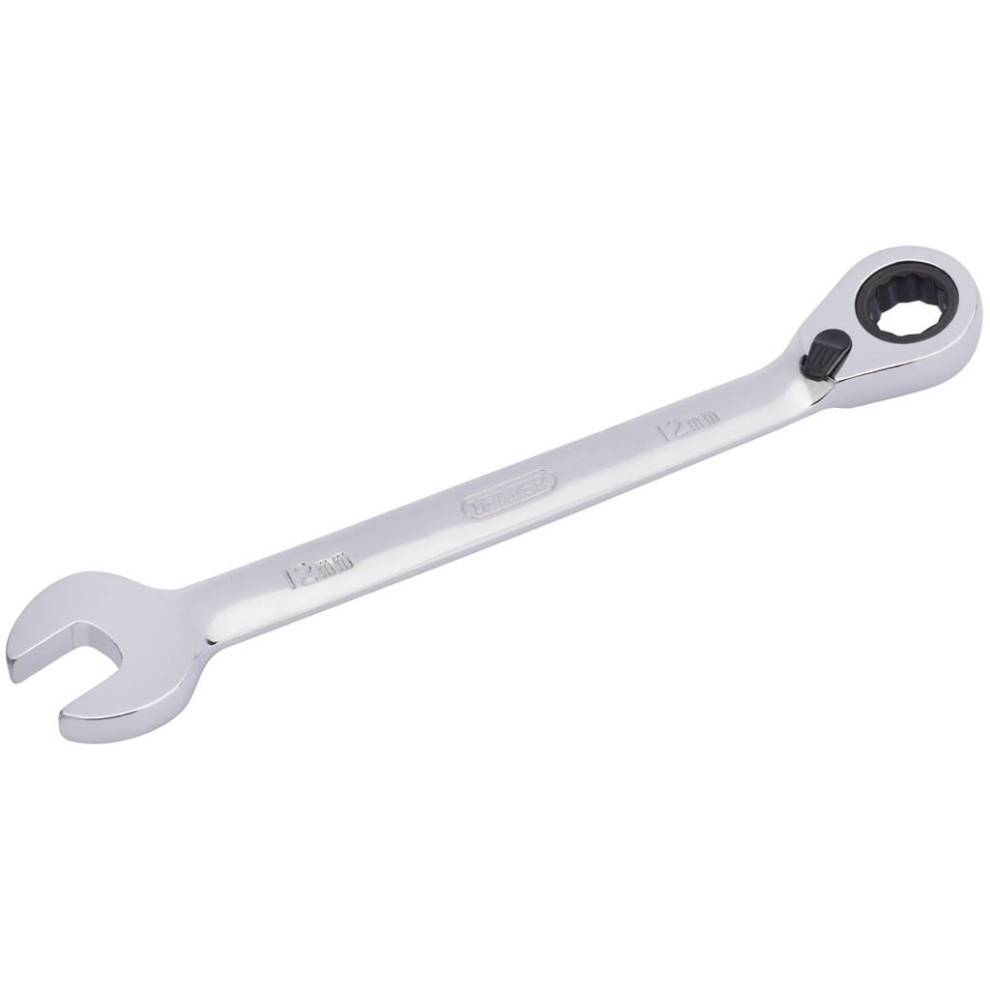 Draper Hi-Torq® Metric Reversible Ratcheting Combination Spanner, 12Mm