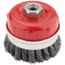 Draper Expert Twist Knot Wire Cup Brush, 100mm, M14