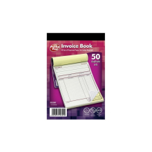ADAMS-78 Pukka Pad NCR Duplicate Invoice Book A5 60gsm, 50-Set/100 Sheet, No Carbon
