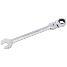 Draper HI-TORQ® Metric Flexible Head Ratcheting Combination Spanner, 13mm