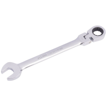 Draper HI-TORQ® Metric Flexible Head Ratcheting Combination Spanner, 17mm