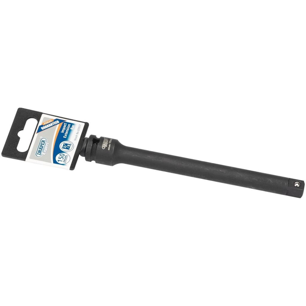 Draper Expert Impact Extension Bar, 3/8"" Sq. Dr., 150Mm