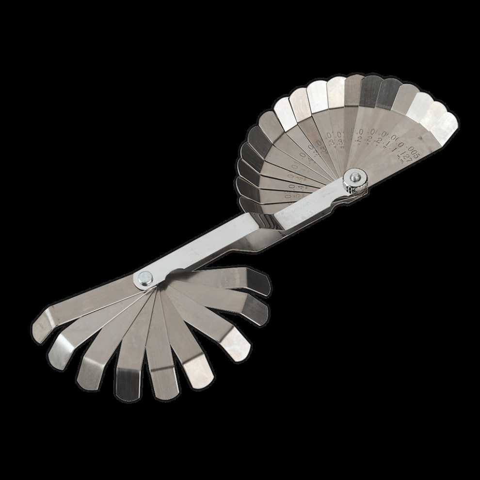 Feeler Gauge 26 Blade Offset - Dual Marked