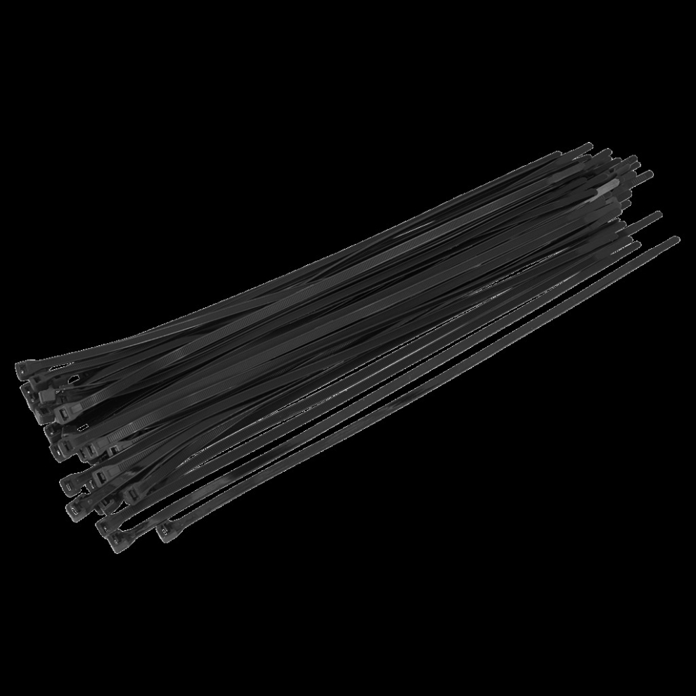 Cable Tie 450 x 7.6mm Black Pack of 50