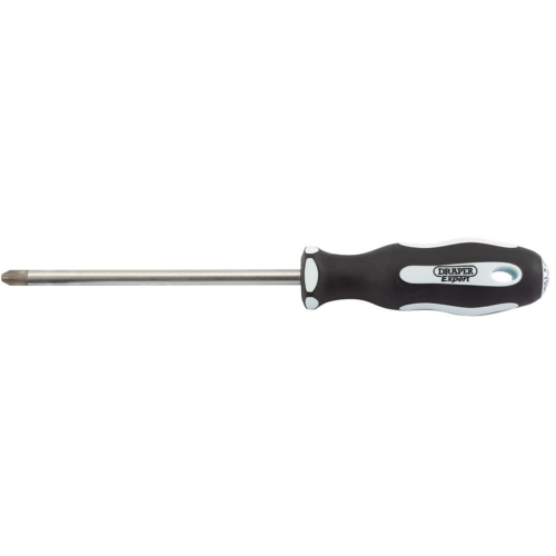 Draper Cross Slot Soft Grip Screwdriver, No.3 x 150mm