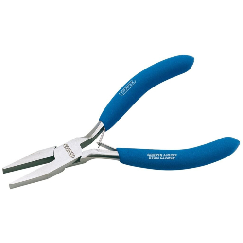 Draper Carbon Steel Flat Nose Pliers, 125mm