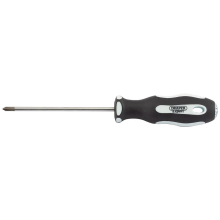 Cross Slot Soft Grip Screwdriver, No.0 x 75mm