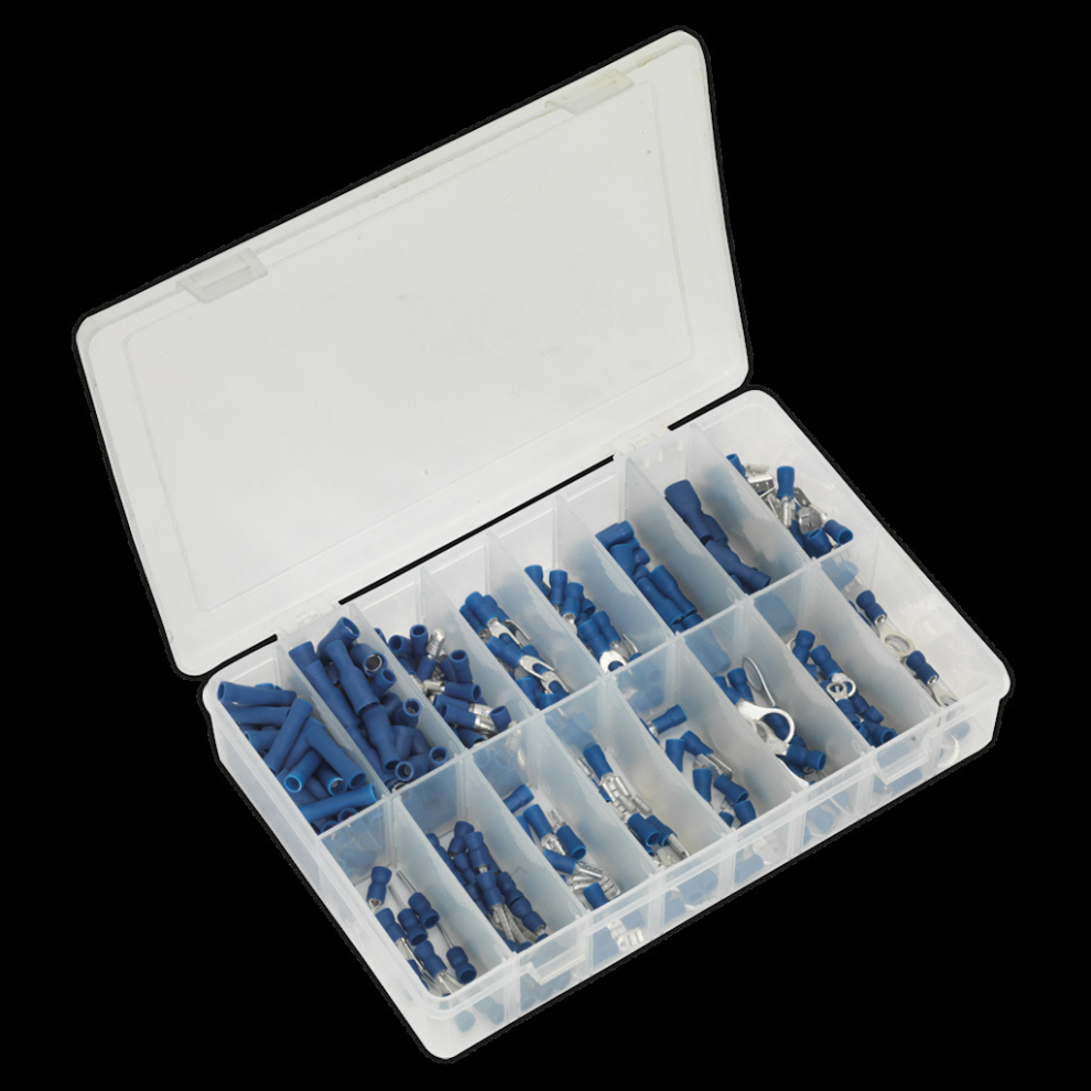 Crimp Terminal Assortment 280Pc Blue 5054511018967