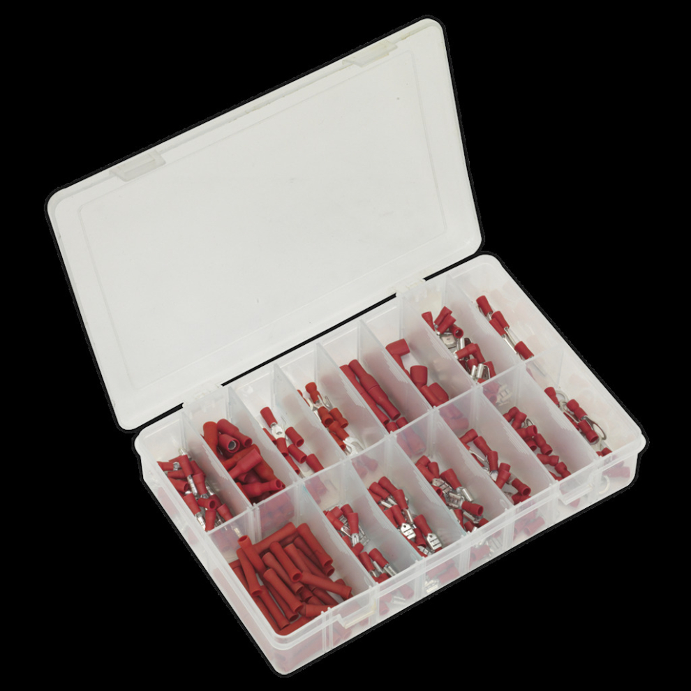 Crimp Terminal Assortment 260Pc Red 5054511018950