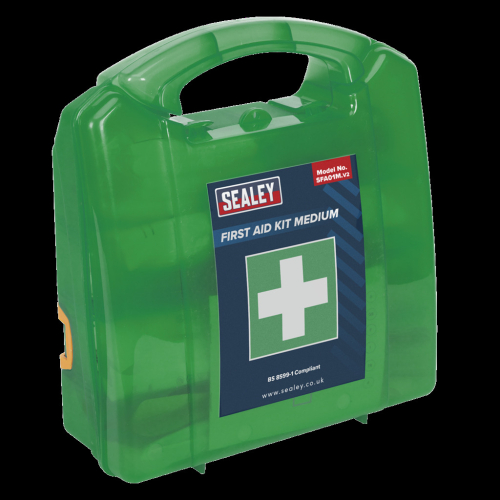 Sealey First Aid Kit Medium - BS 8599-1 Compliant