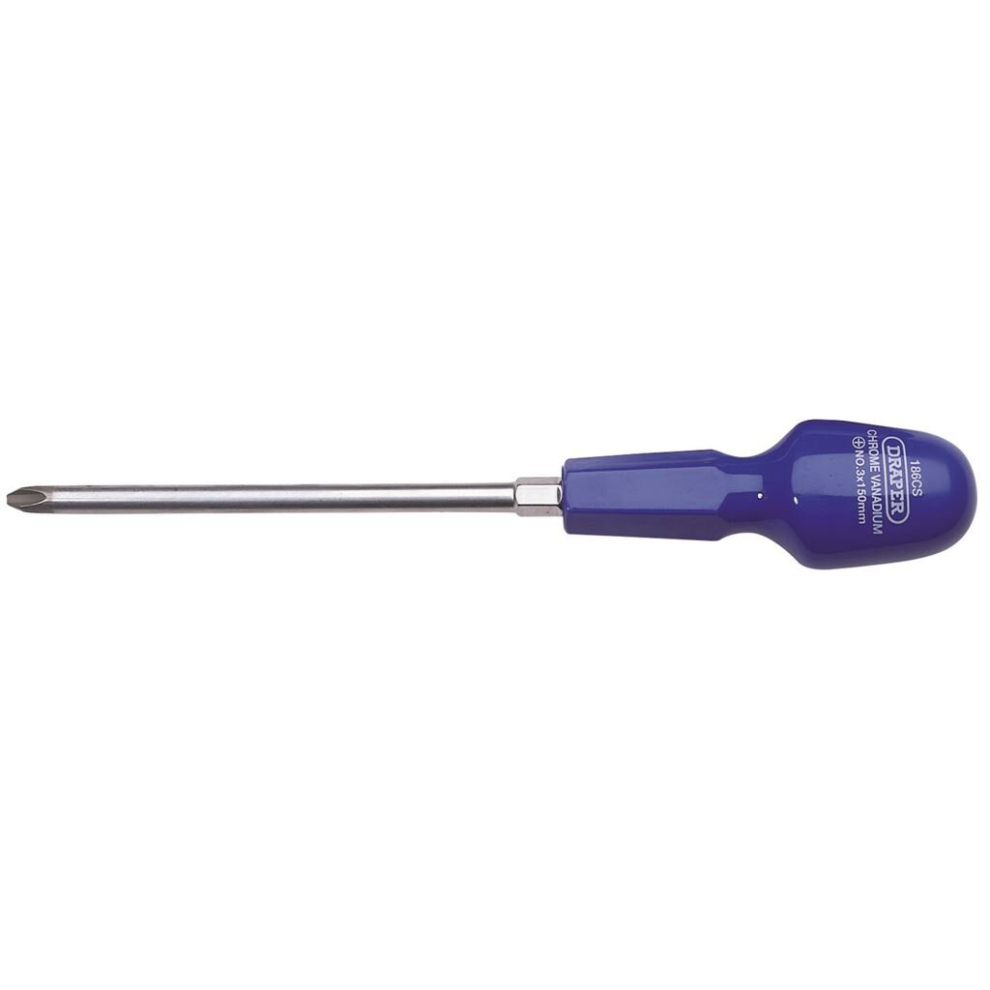 Cross Slot Cabinet Pattern Screwdriver, No.3 x 150mm (Sold Loose)