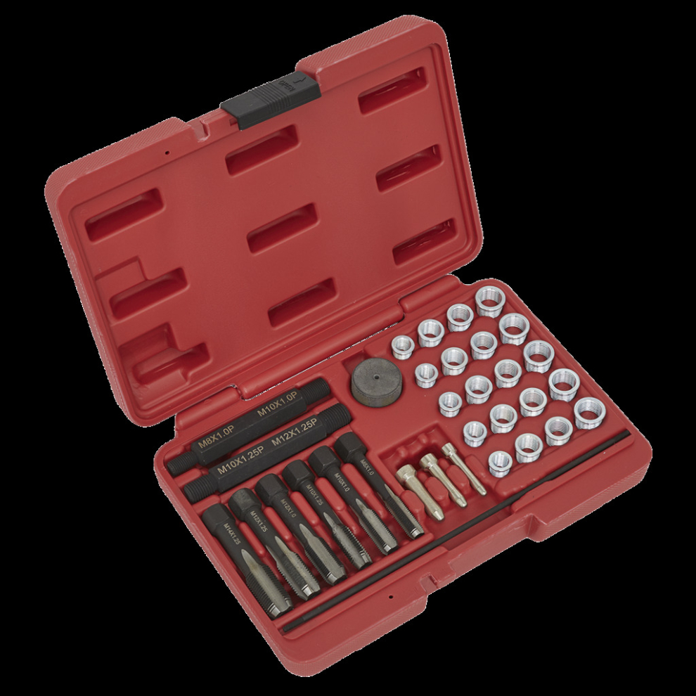 Glow Plug Thread Repair Set 33Pc 5051747630758