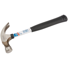 Claw Hammer with Steel Tubular Shaft, 450g/16oz