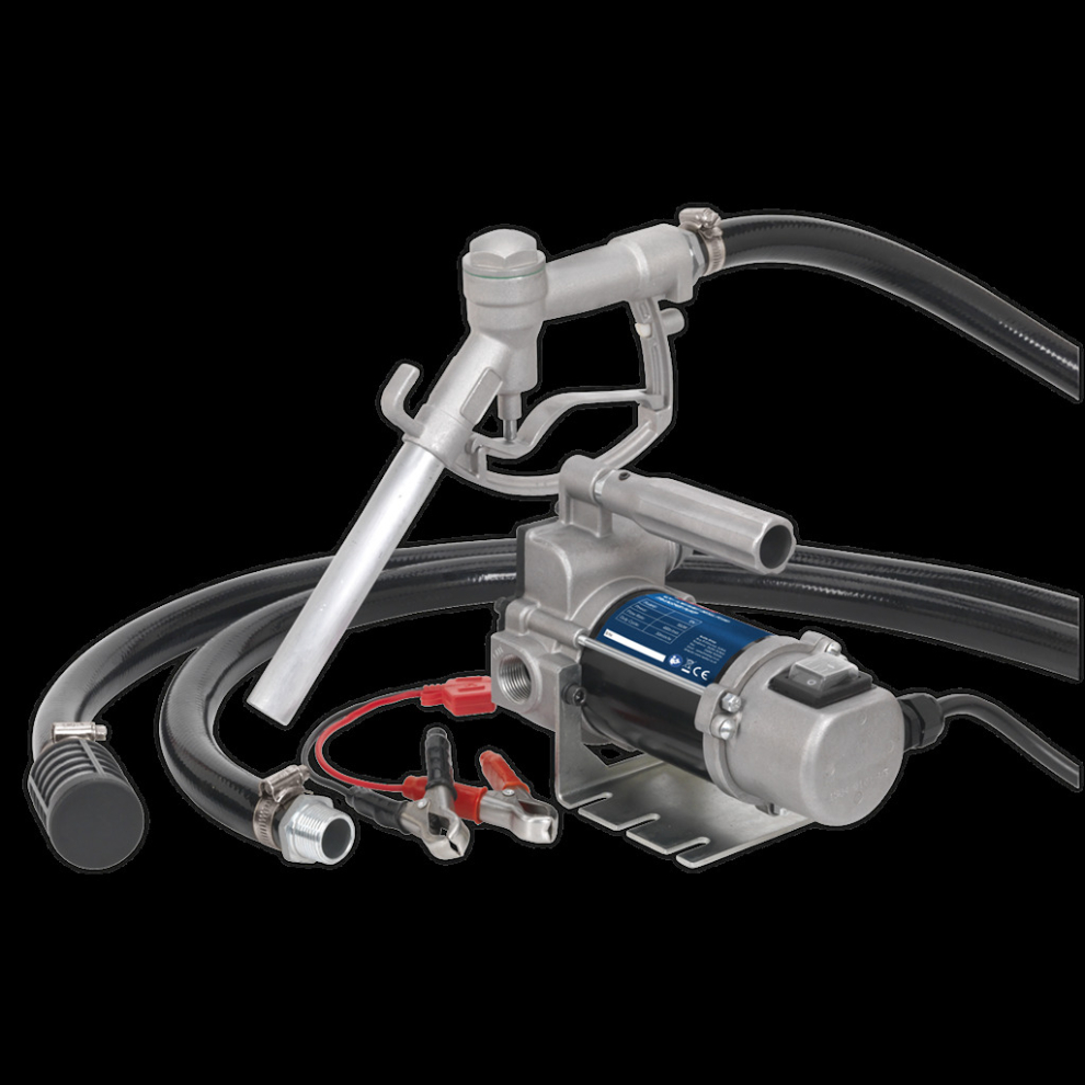 Sealey Diesel/Fluid Transfer Pump Portable 12V Size 12