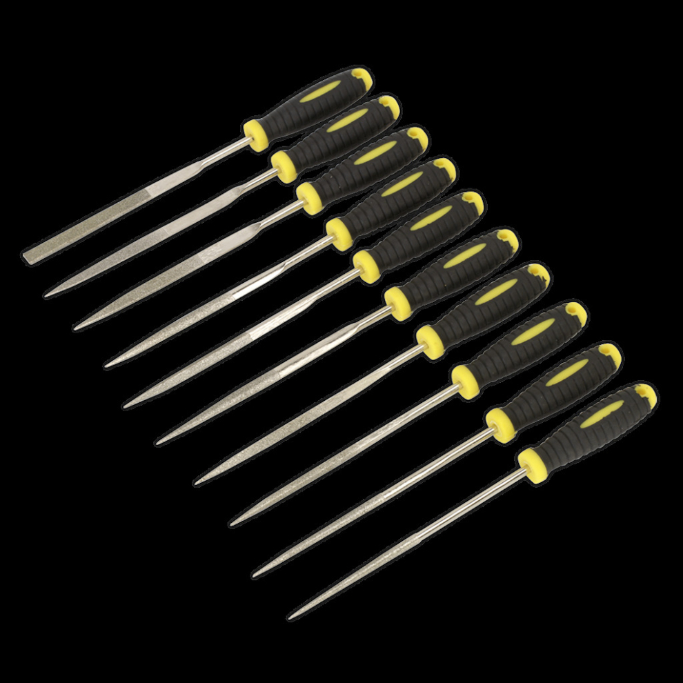 Diamond Needle File Set 10pc 100mm