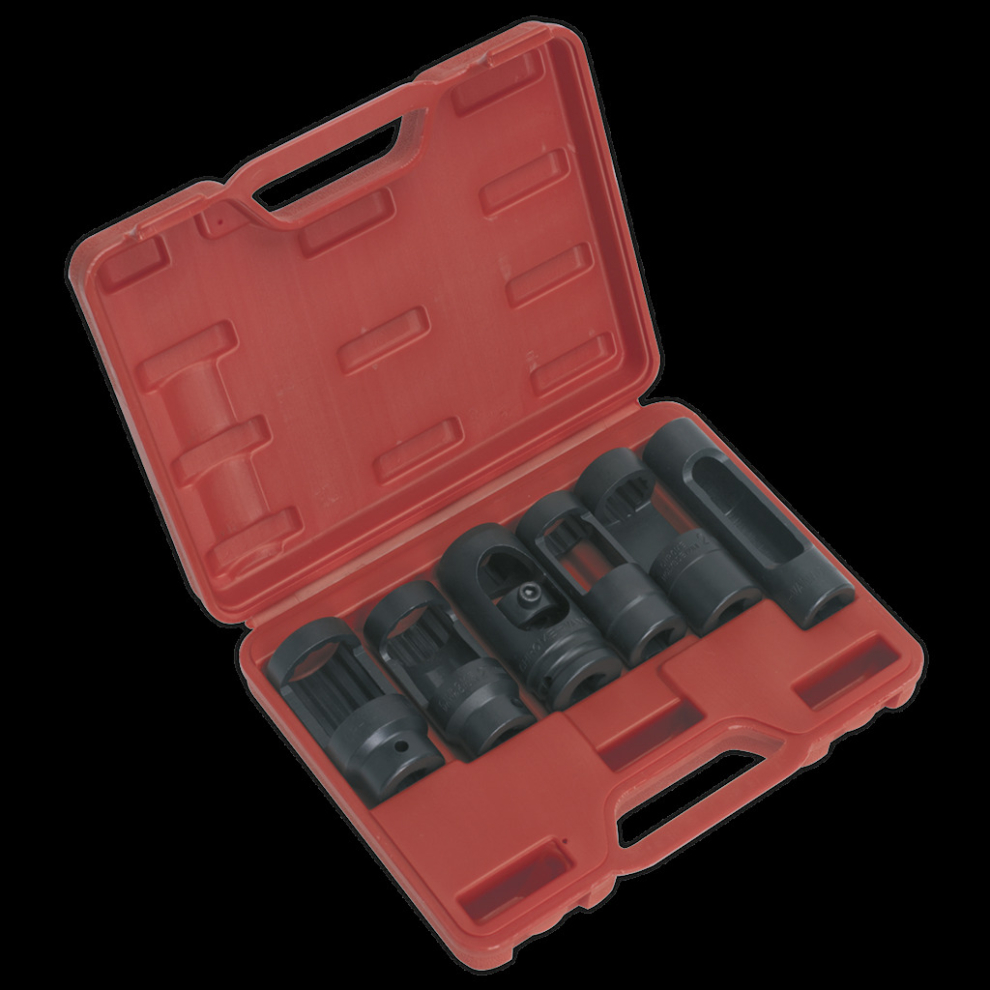 Diesel Injector Window Socket Set 6pc 1/2"Sq Drive